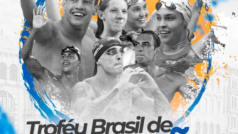 Troféu Brasil de Natação será disputado no Parque Aquático Santos